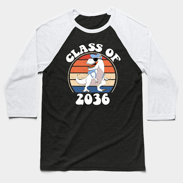 Class Of 2036 Grow With Me Kindergarten First Day Of School Baseball T-Shirt by kasperek